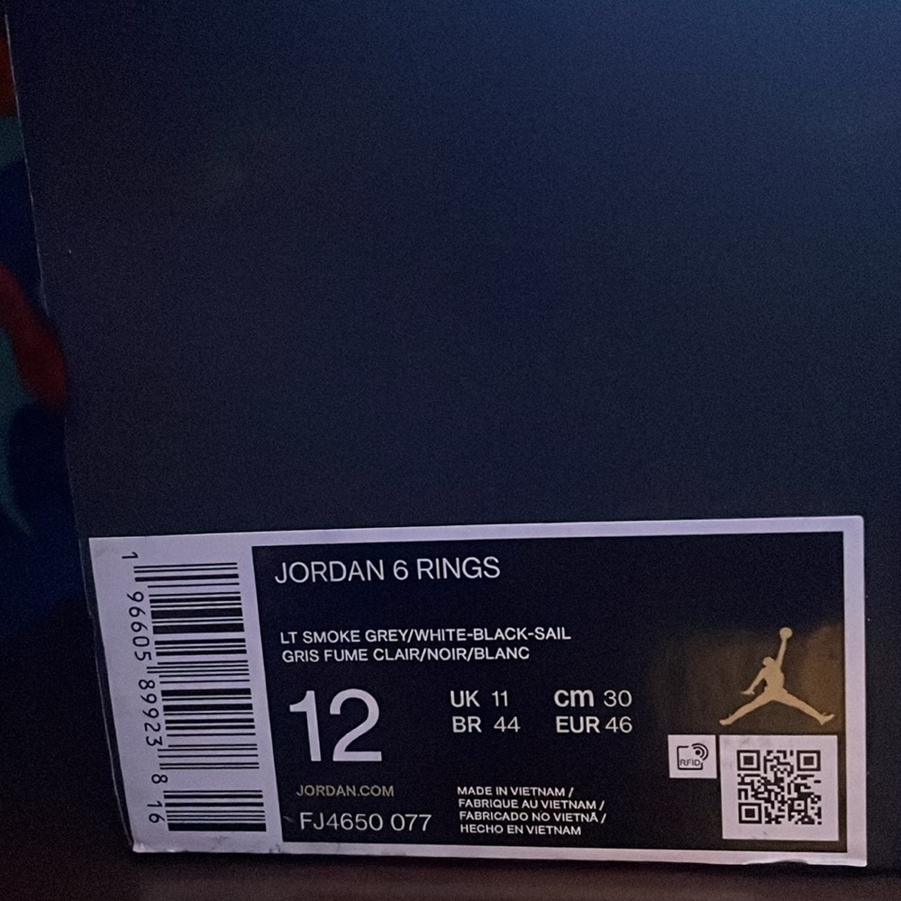 Jordan 6 Rings - Picture 6 of 6